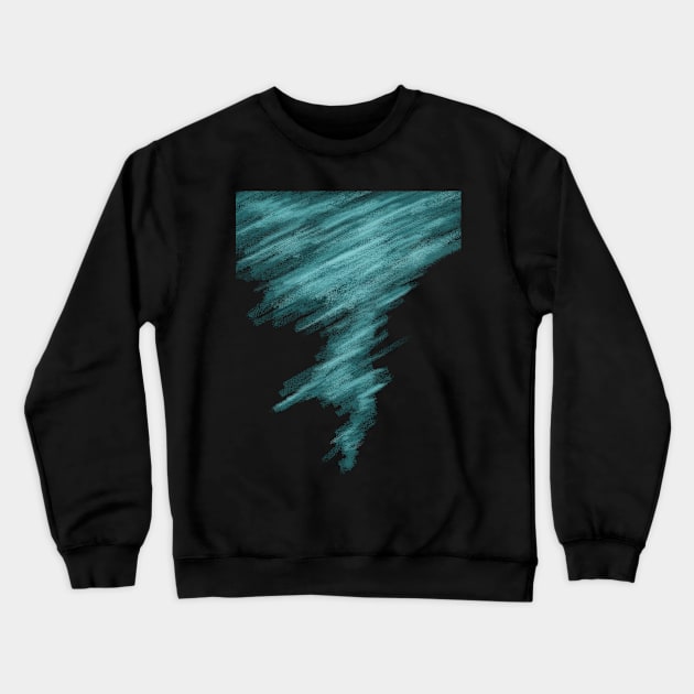 Tornado Crewneck Sweatshirt by lvrdesign